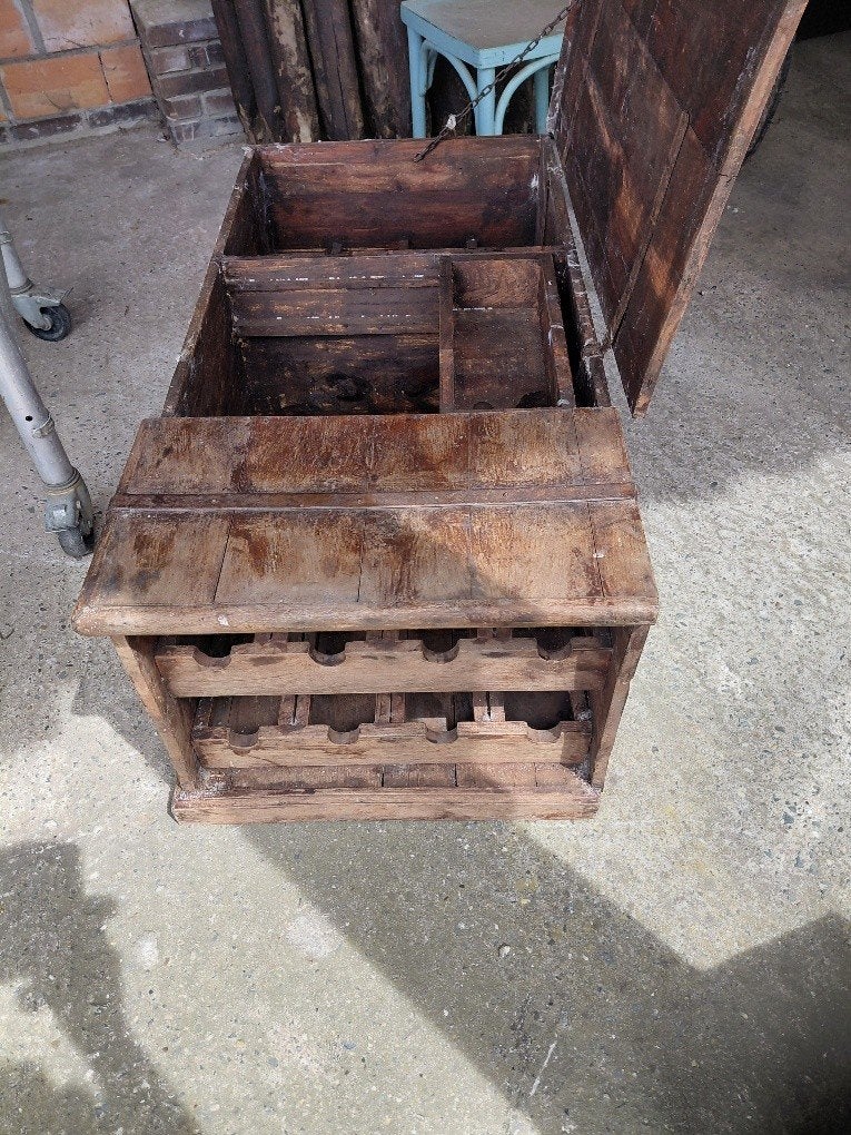 oude kist, Antiek en Kunst, Ophalen