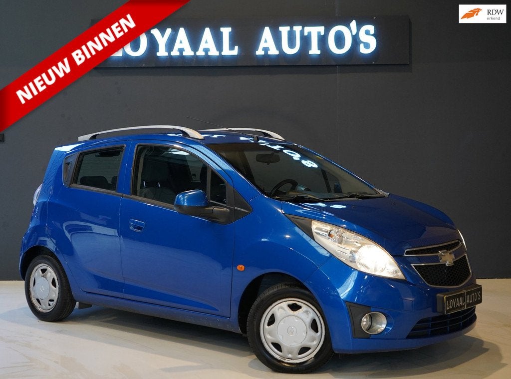 Chevrolet Spark 1.0 16V LS Bi-Fuel | AIRCO | ELEK.RAMEN | AP, Voorwielaandrijving, Euro 5, 4 cilinders, Blauw