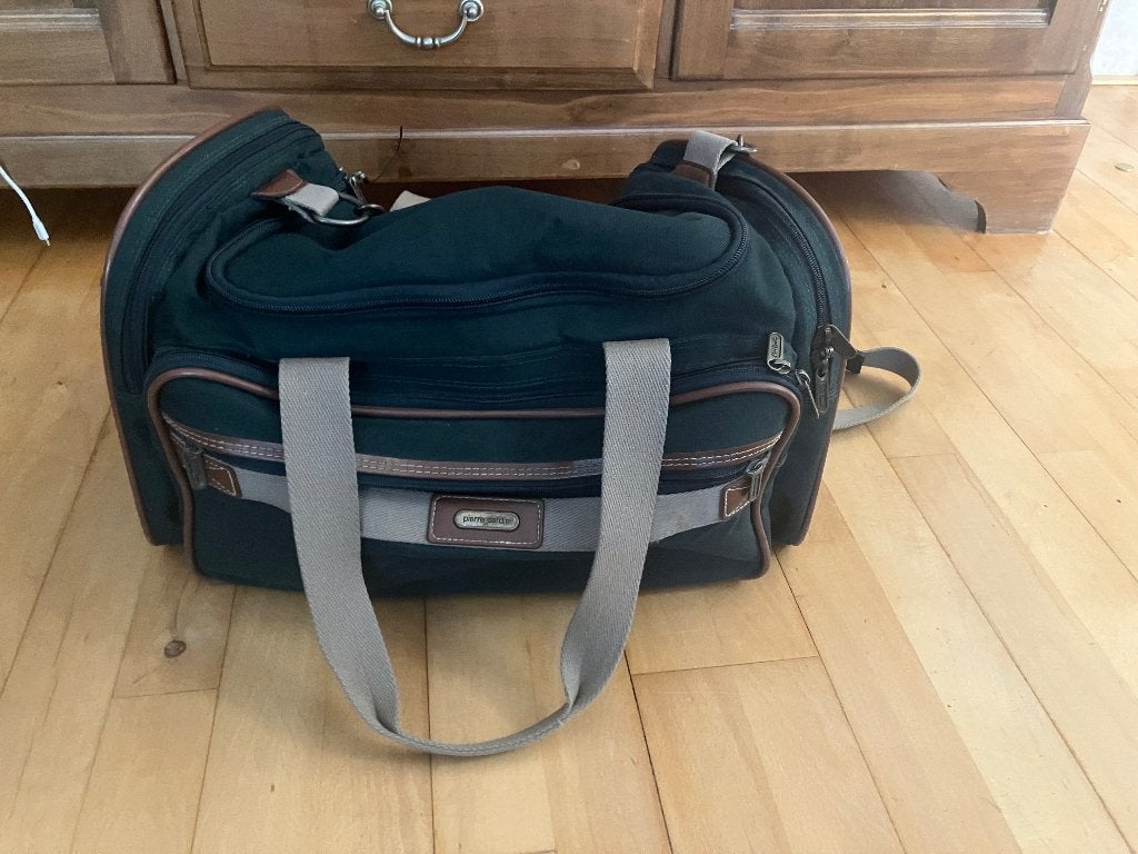 Vintage Pierre Cardin weekendtas / duffle bag, Ophalen, 40 tot 60 cm, 30 cm of meer, Minder dan 35 cm