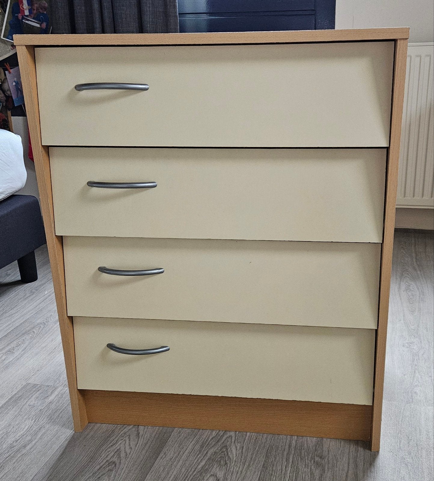 Gratis schoenkastje - Crème/Hout, Ophalen, Gebruikt, 100 tot 150 cm, 50 tot 100 cm