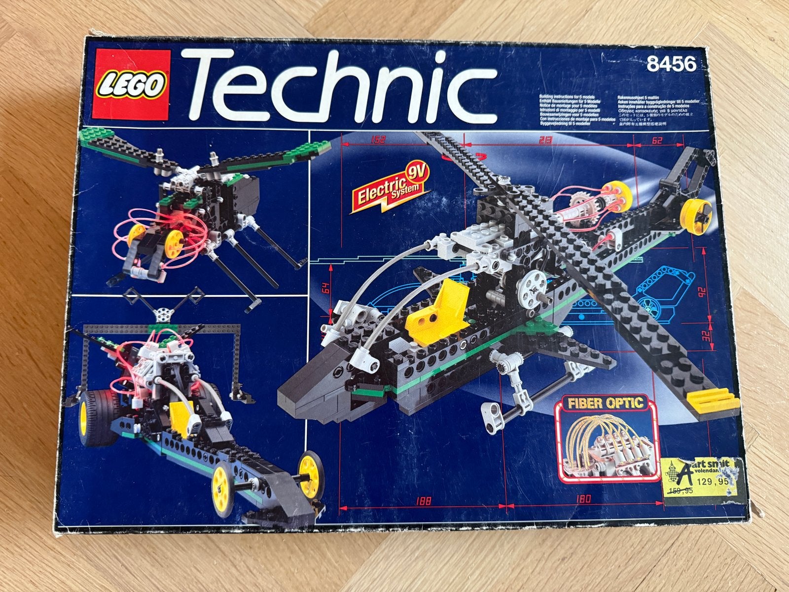 LEGO Technic 8456 Fiber Optic Multi Set 1996 – compleet, Inclusief instructies, Lego, Ophalen of Verzenden, Zo goed als nieuw