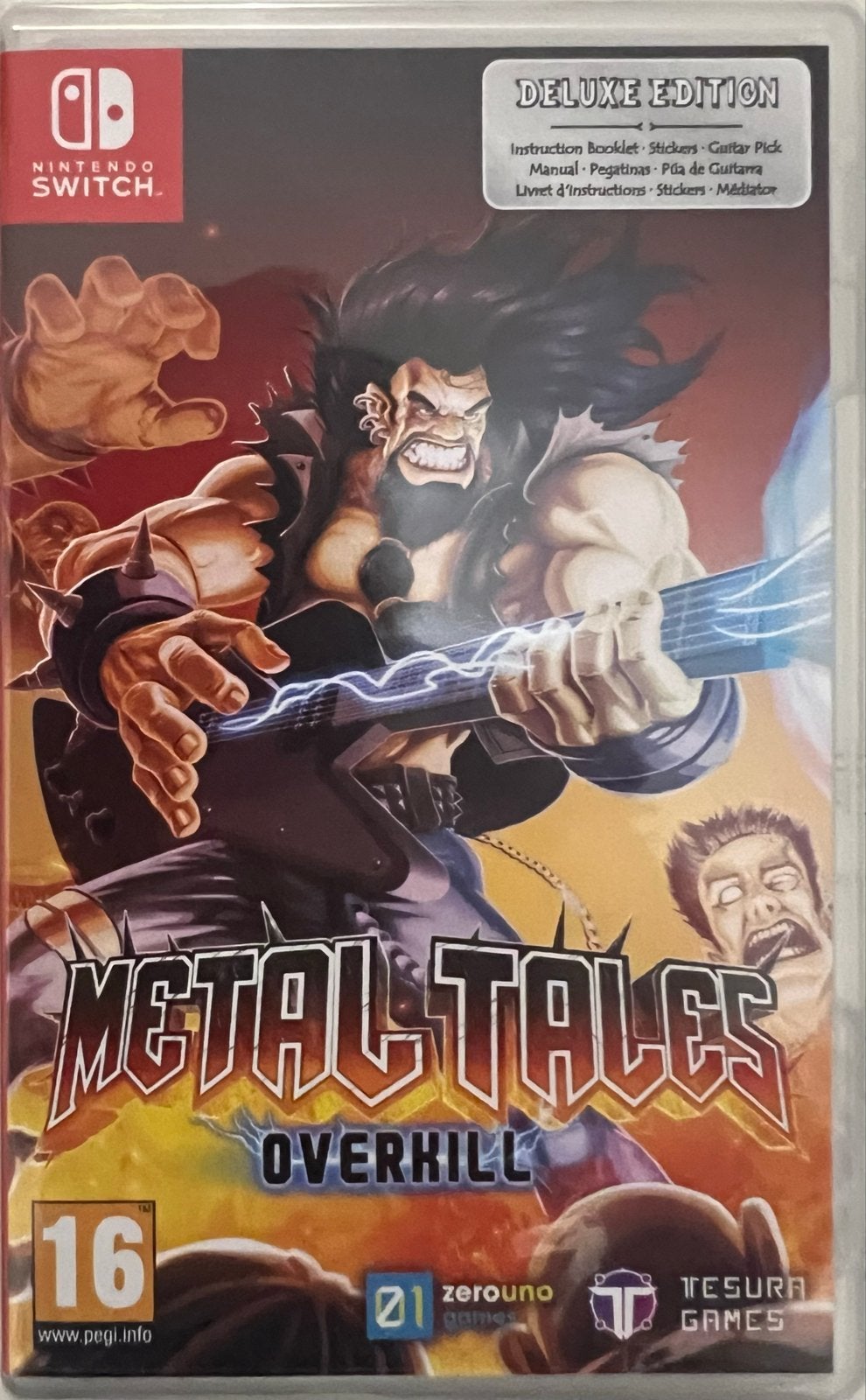 Metal Tales: Overkill Deluxe Edition switch (verzegeld), Avontuur en Actie, 2 spelers, Eén computer, Ophalen of Verzenden