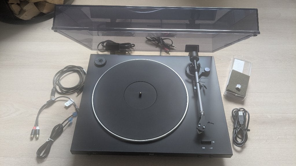 Te koop: Dual DT 400 USB-platenspeler, Ophalen, Gebruikt, Automatisch, Platenspeler