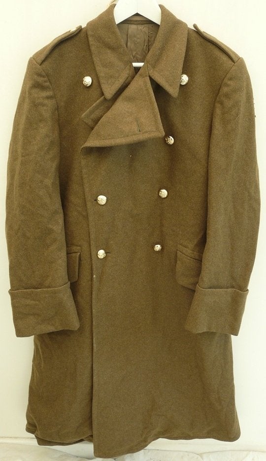 Overjas Winter, Uniform VT, MvO, maat: 46, KL, 1967.(Nr.1), Ophalen of Verzenden, Landmacht, Nederland, Kleding of Schoenen