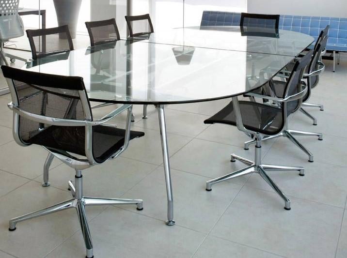 4 IZGS ICF Una chair stoel stoelen zwart netweave chroom, Zwart, Ophalen of Verzenden, Zo goed als nieuw, Nvt