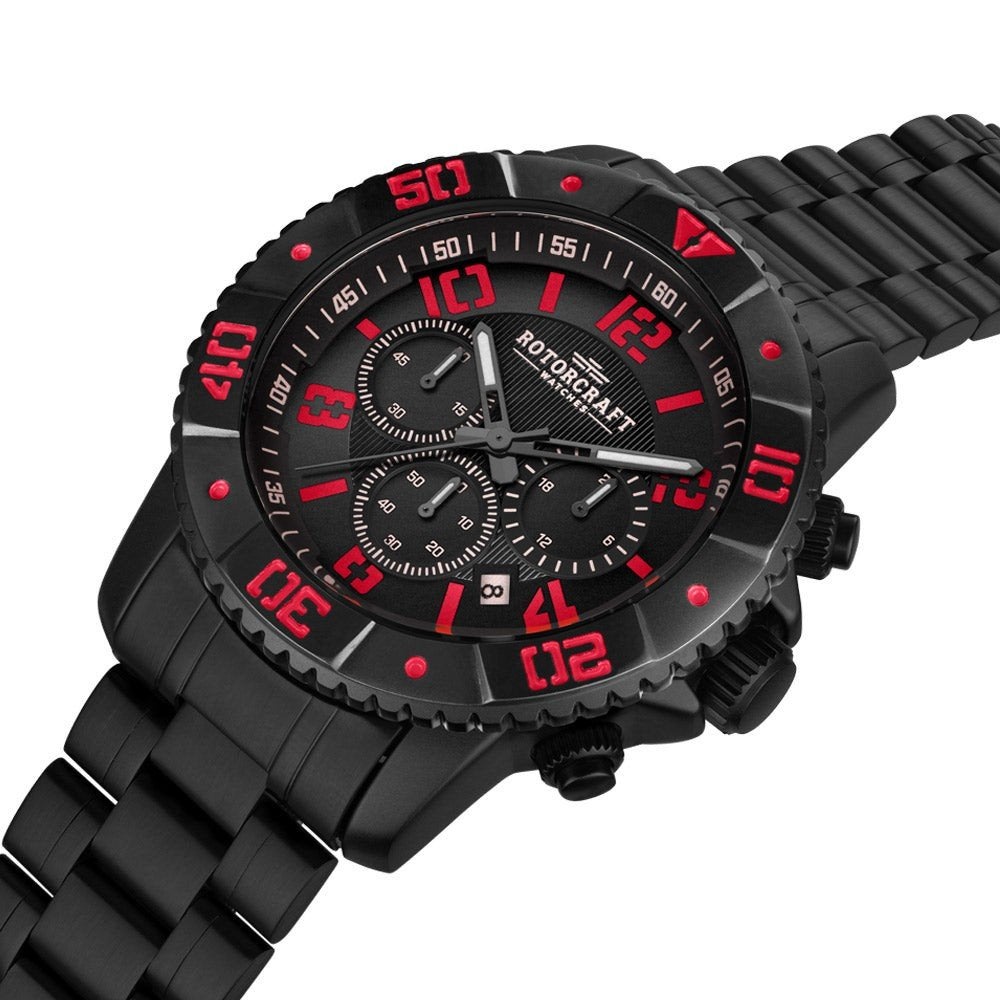 rotorcraft blade RC3301 chrono nieuw in doosje, Overige merken, Staal, Staal, Polshorloge