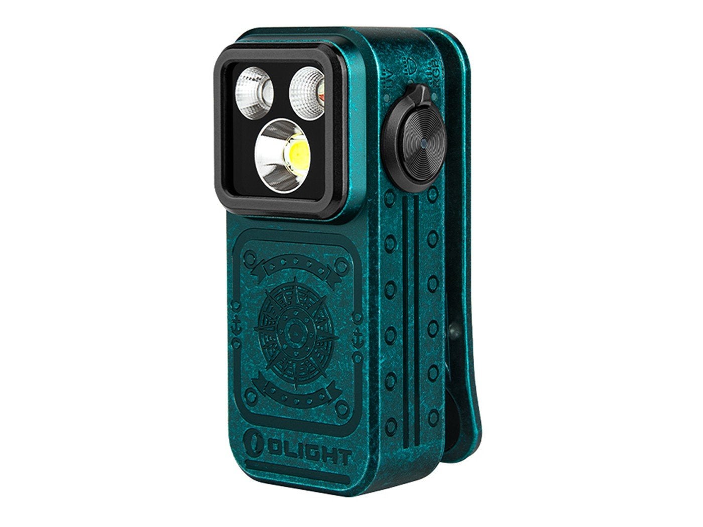 Olight Oclip Pro S Sunken Artifact, Caravans en Kamperen, Zaklampen, Ophalen of Verzenden, Nieuw, Accu