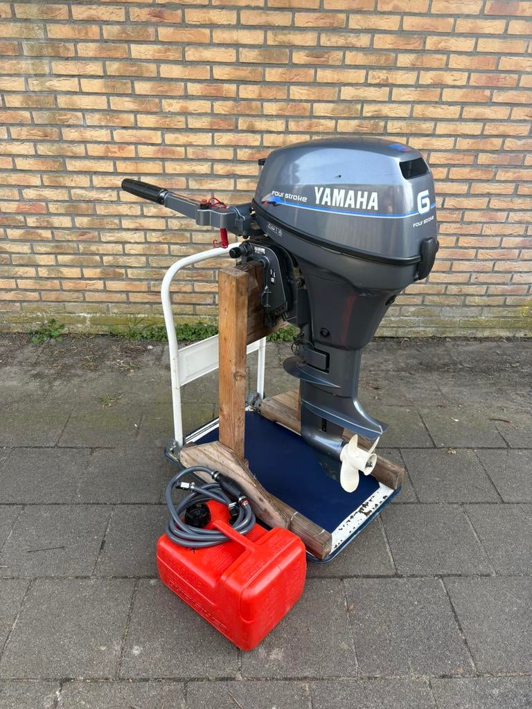 Yamaha 6 pk 4 takt korstaart buitenboordmotor boot motor., Ophalen, Gebruikt, 5 tot 10 pk, Viertaktmotor
