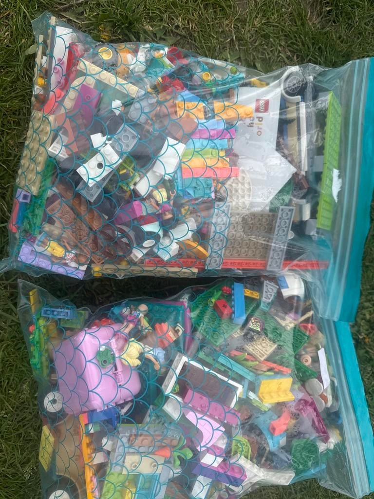 3.15 kg ongesorteerde LEGO Friends - zonder boekjes, Gebruikt, Lego, Friends, Ophalen of Verzenden