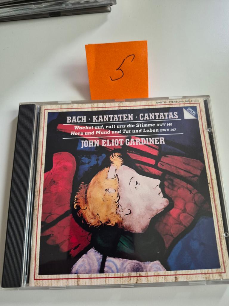 Bach Cantatas - John Eliot Gardiner CD, Ophalen of Verzenden, Barok, Gebruikt, Vocaal