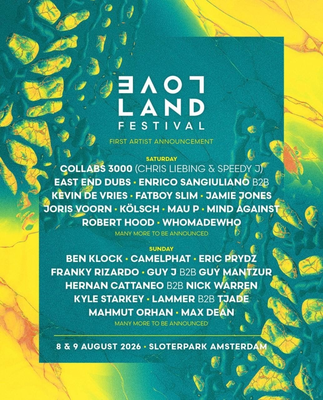 2X Loveland Festival Ticket Zaterdag, Tickets en Kaartjes, Drie personen of meer
