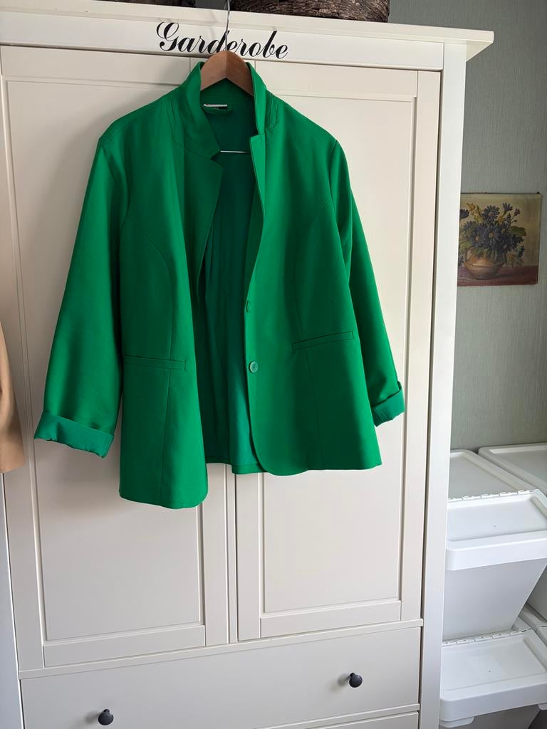 Appeltjesgroen Colbert Street One Maat 46, Kleding | Dames, Maat 46/48 (XL) of groter, Ophalen of Verzenden, Zo goed als nieuw