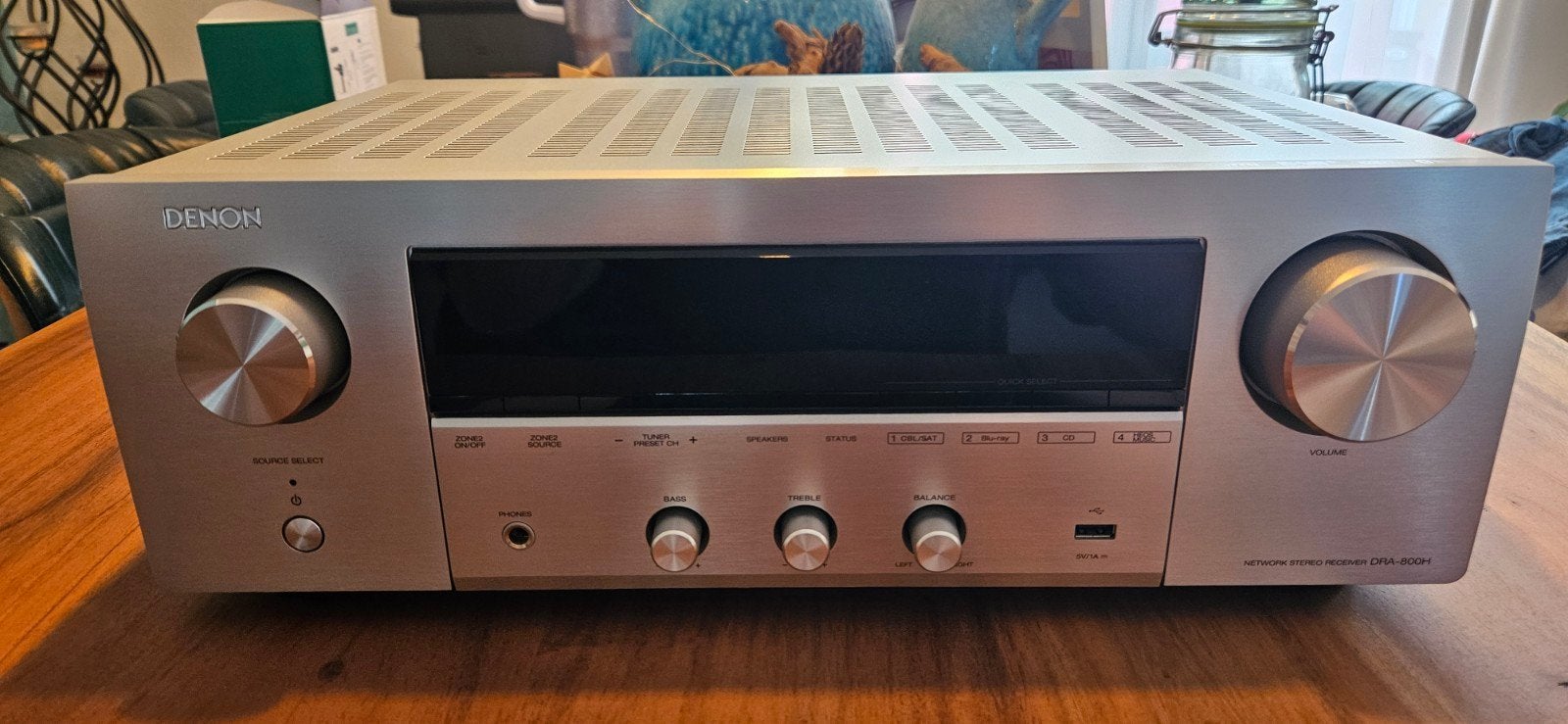 Denon DRA-800H Netwerk Stereo Receiver met afstandsbediening, Ophalen, Denon, Zo goed als nieuw, 120 watt of meer