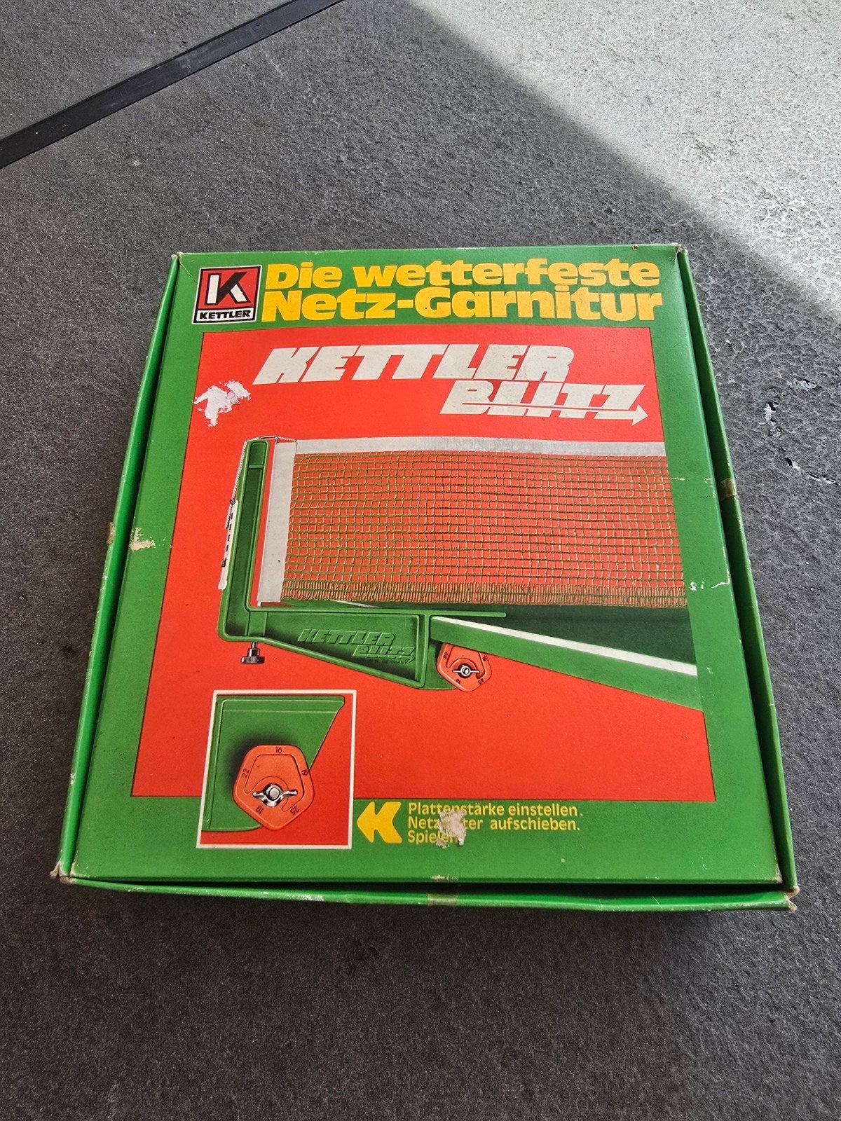 Ketter tafeltennis set NIEUW!, Ophalen of Verzenden, Nieuw, Tafel Outdoor