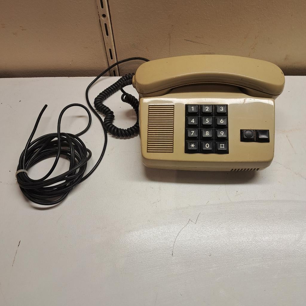 vintage telefoon  P.T.T. type chicago jaren 80, Telecommunicatie, Ophalen of Verzenden, Gebruikt