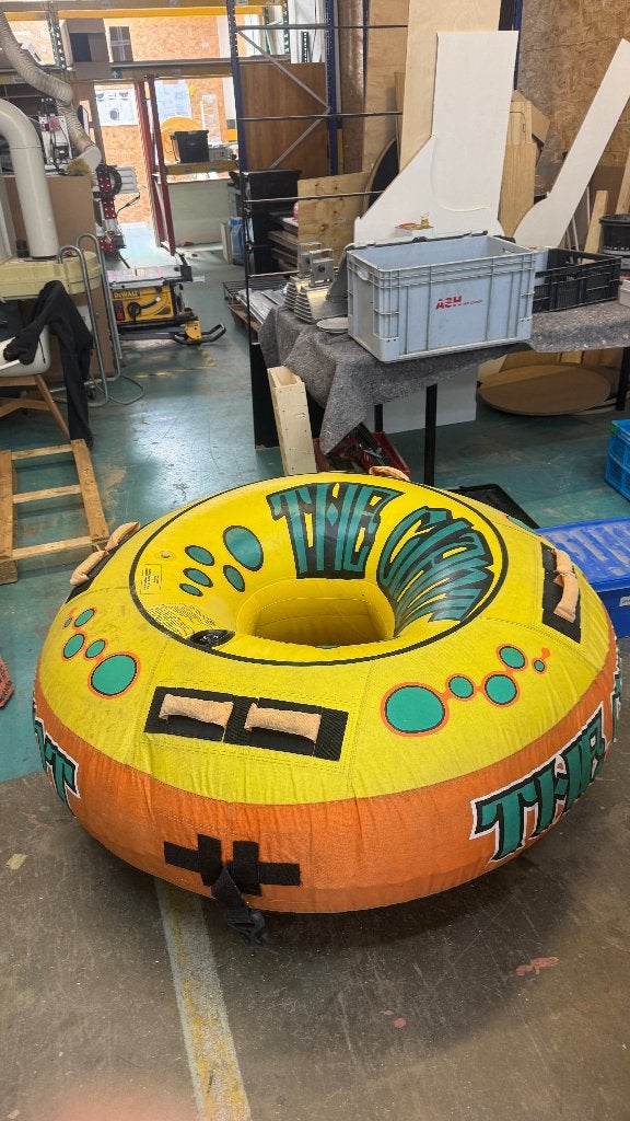 Jobe "The Giant" – 3-persoons opblaasbare towable ring, Ophalen, Gebruikt, Overige typen, Motorboot