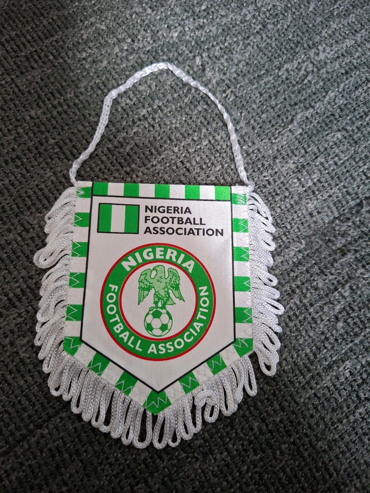 Nigeria voetbalbond vaantje, Verzamelen, Sportartikelen en Voetbal, Ophalen of Verzenden, Buitenlandse clubs, Vaantje of Sjaal