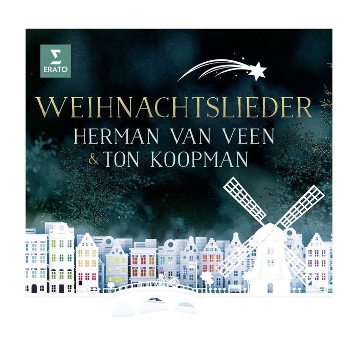 Herman van Veen & Ton Koopman - Weihnachtslieder - CD, Cd's en Dvd's, Cd's | Kerst en Sinterklaas, Nieuw in verpakking, Verzenden
