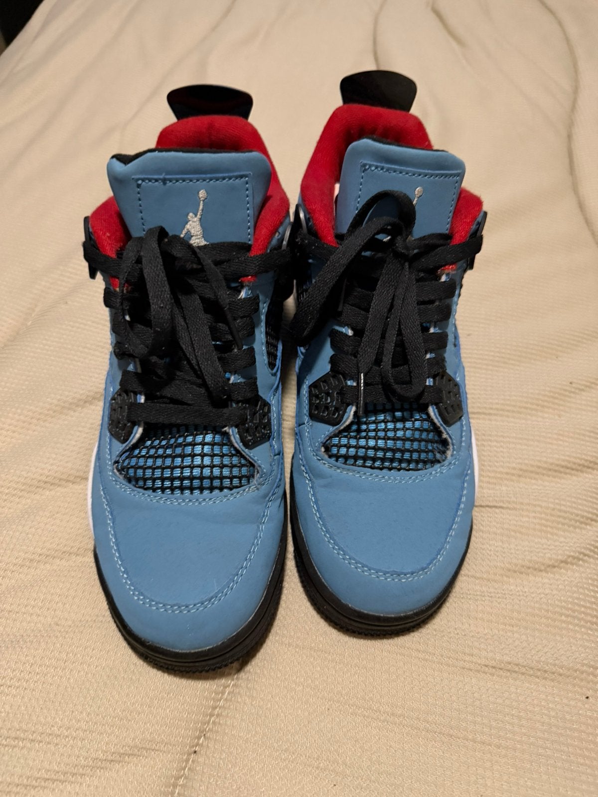 Jordan 4 Travis Scott, Ophalen of Verzenden, Zo goed als nieuw