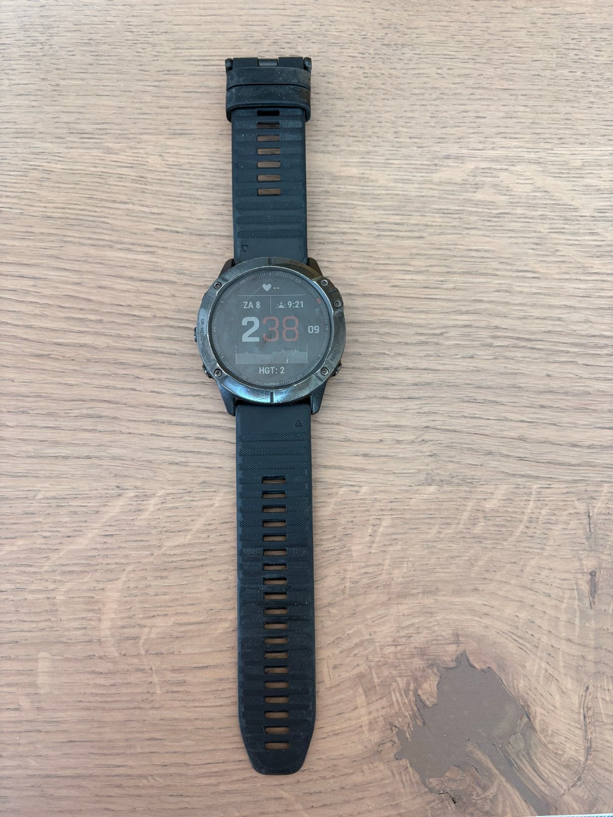 Garmin Fenix 6X Sapphire - Inclusief Doosje, Sieraden, Tassen en Uiterlijk, Sporthorloges, Zwart, IOS, Ophalen of Verzenden, Waterdicht