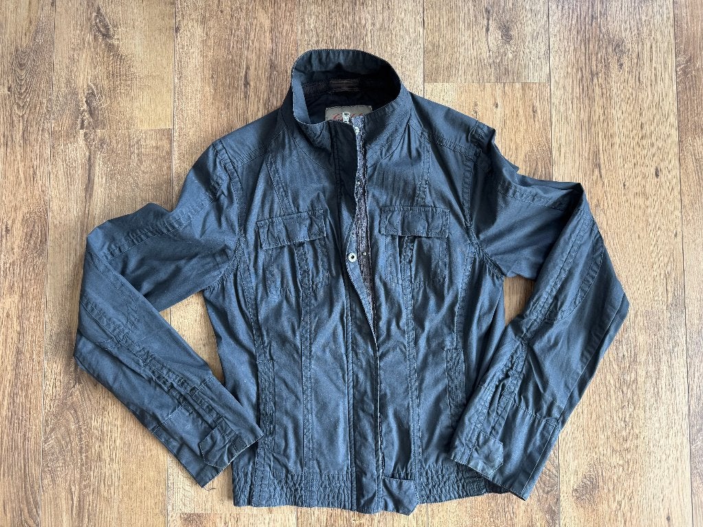 Geddes and Gillmore zomer jack - antraciet - mt XL, Ophalen of Verzenden, Zo goed als nieuw, Maat 46/48 (XL) of groter, Grijs