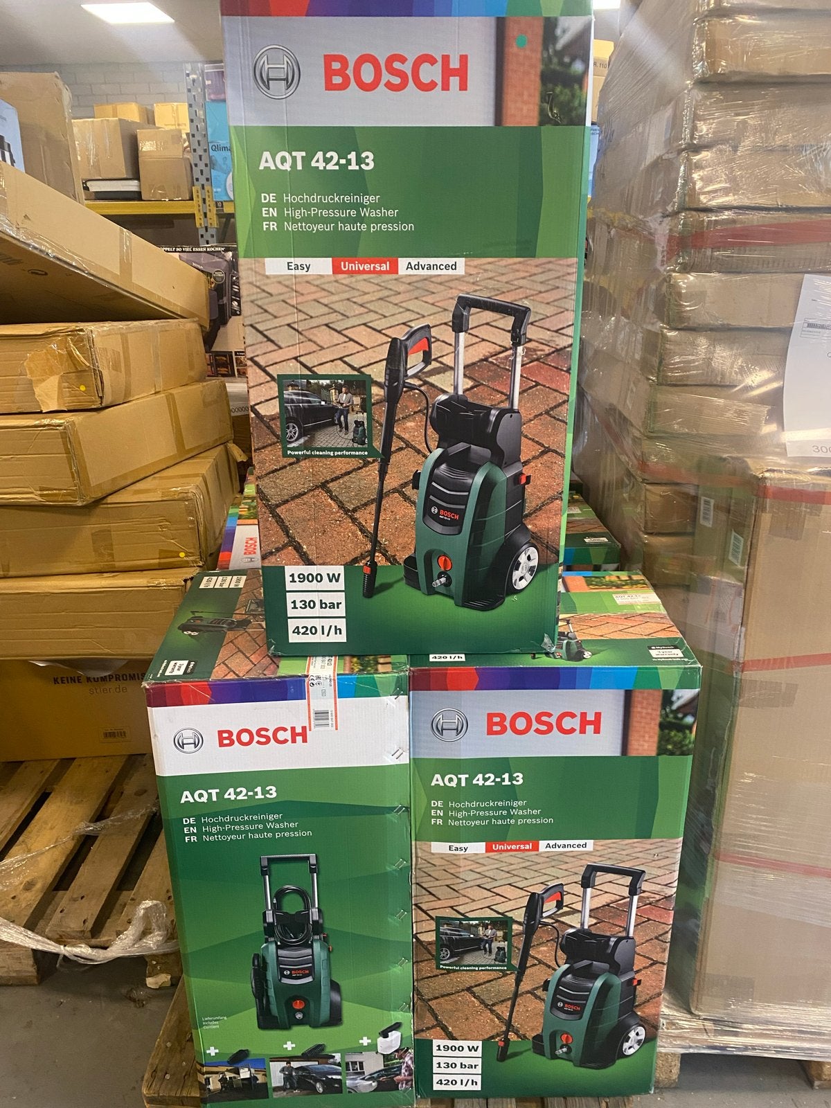 Bosch AQT 42-13 Hogedrukreiniger - Nieuw in doos, Ophalen, -, -, Nieuw
