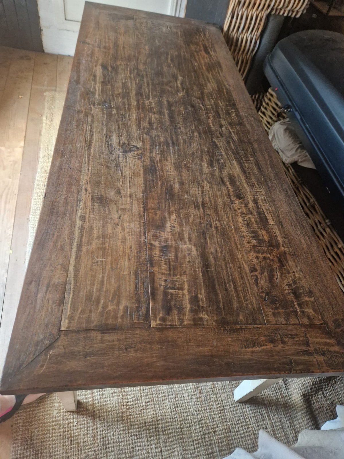 Grote eettafel, Ophalen, 200 cm of meer, 50 tot 100 cm, Zo goed als nieuw