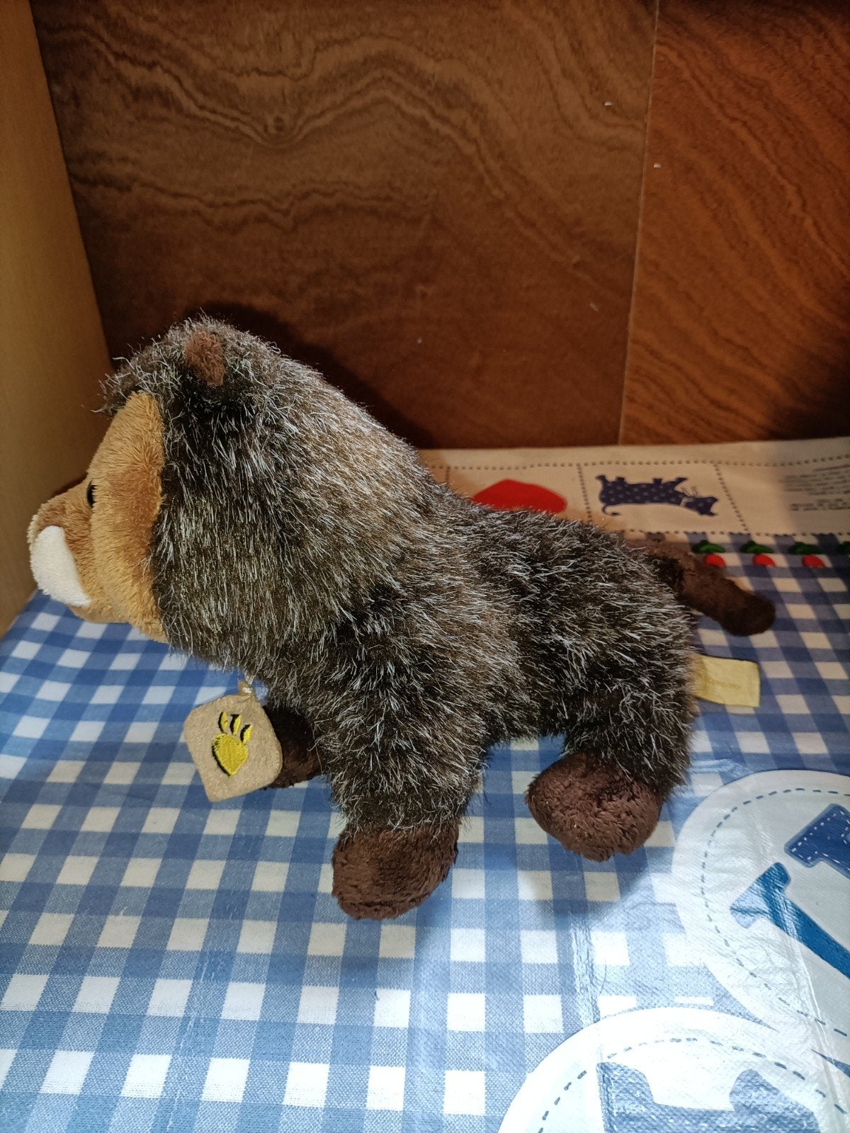 Wild zwijn knuffel Plush & company 22 cm groot, Ophalen of Verzenden, Zo goed als nieuw, Overige typen