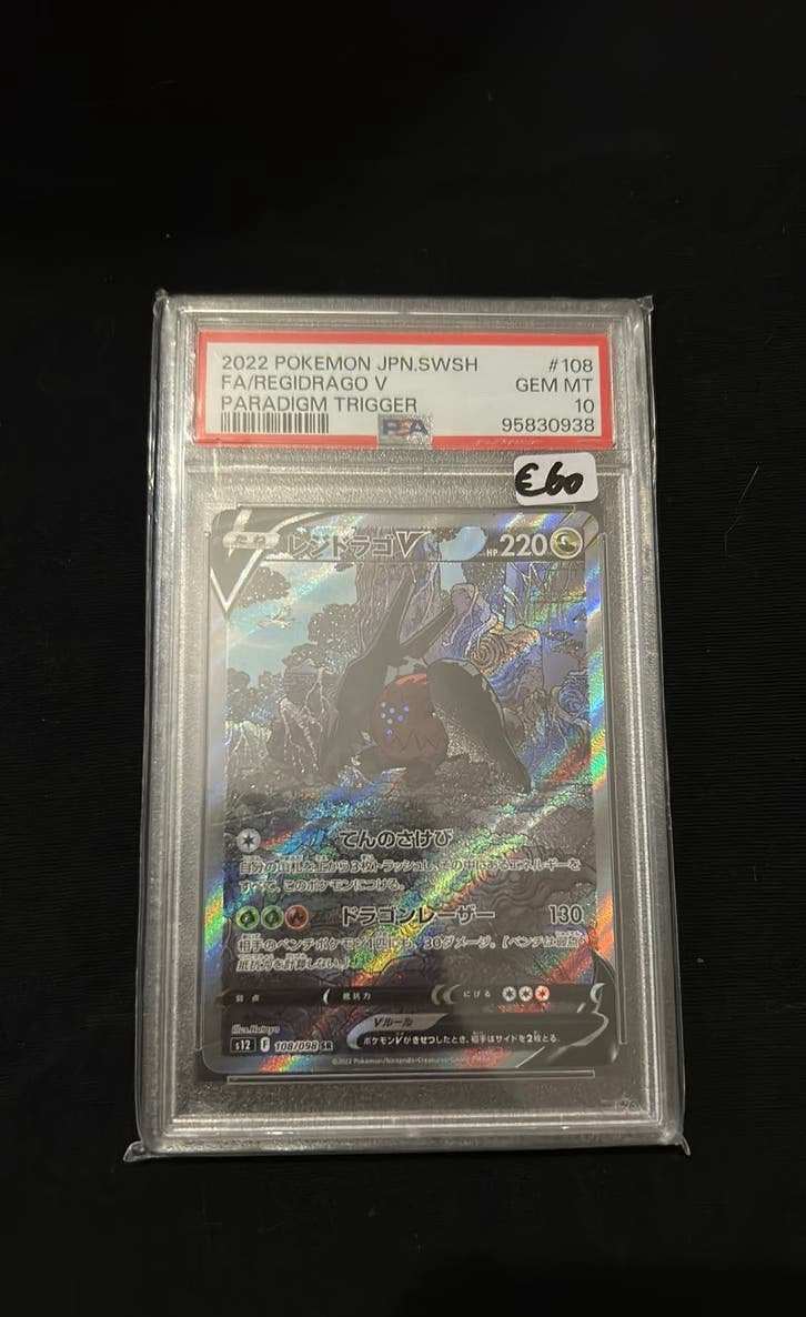 Regidrago v #108 PSA 10, Ophalen of Verzenden, Zo goed als nieuw