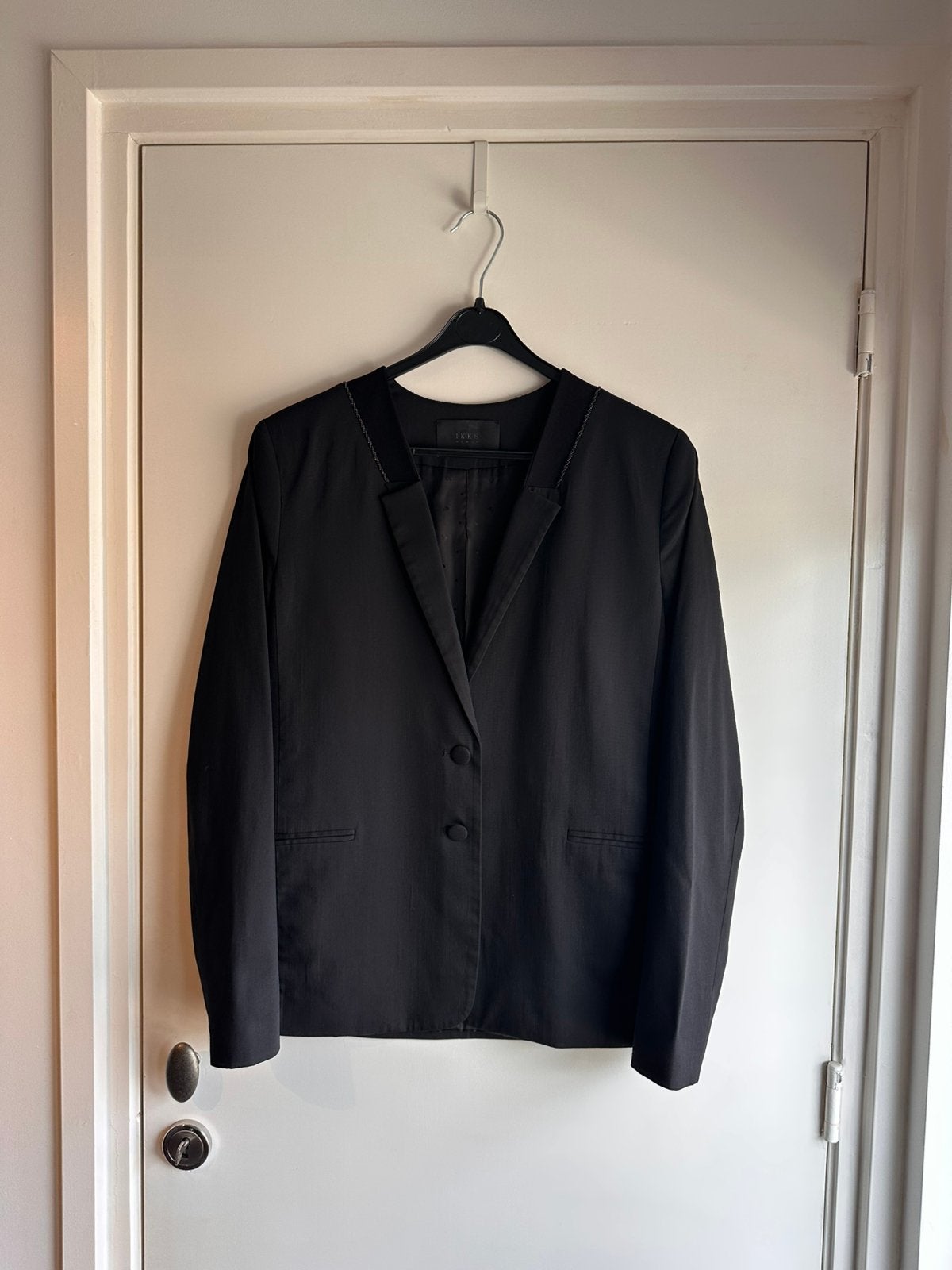 IKKS blazer - maat 36, Zwart, Ophalen of Verzenden, Zo goed als nieuw, Jasje