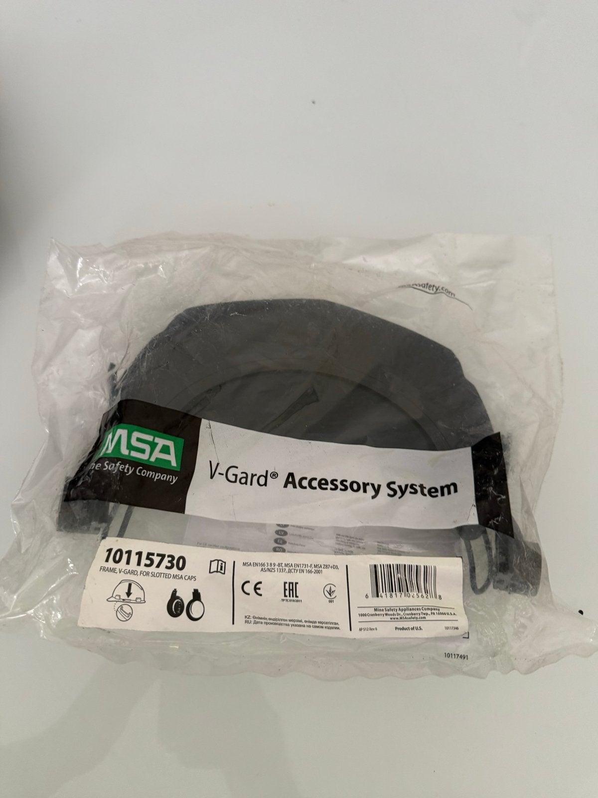 MSA V-Gard Accessoire Systeem Frame voor helmen, Ophalen of Verzenden, Nieuw