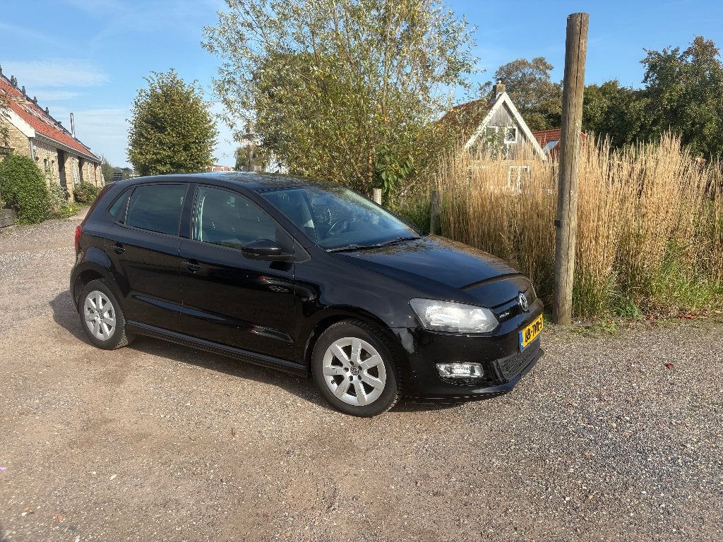 Volkswagen Polo 1.2 TDI 55KW BM 2012 Zwart, Voorwielaandrijving, Stof, 74 pk, 1199 cc