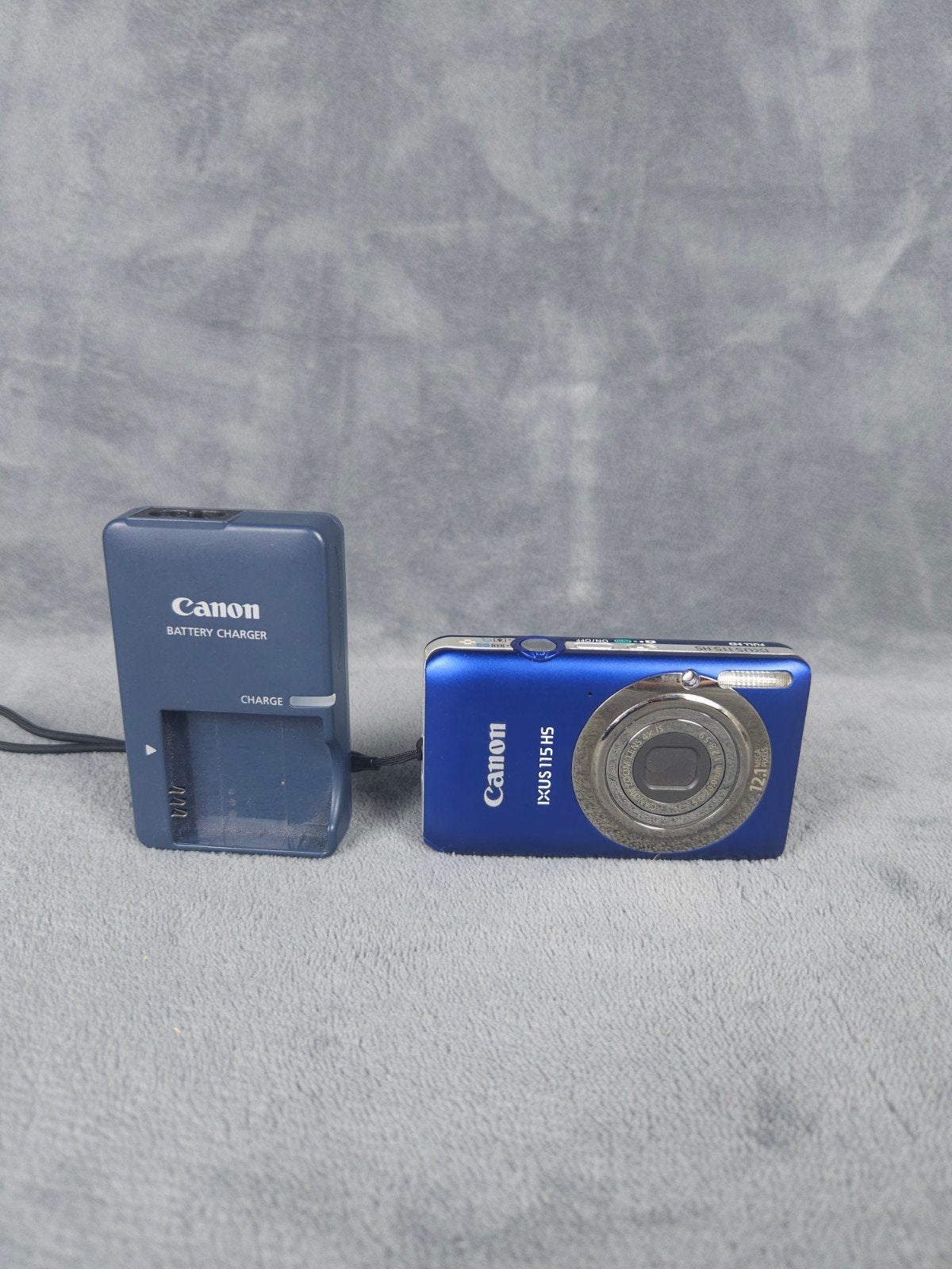 Canon Camera Ixus 115 HS Blauw 12.1 MP Full HD Digicam., Verzenden, Zo goed als nieuw, ., 8 keer of meer