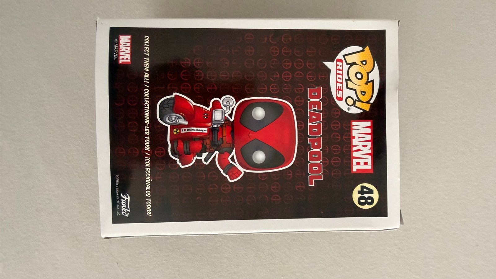 Funko Pop! Rides: Deadpool op Scooter #48, Ophalen of Verzenden, Nieuw
