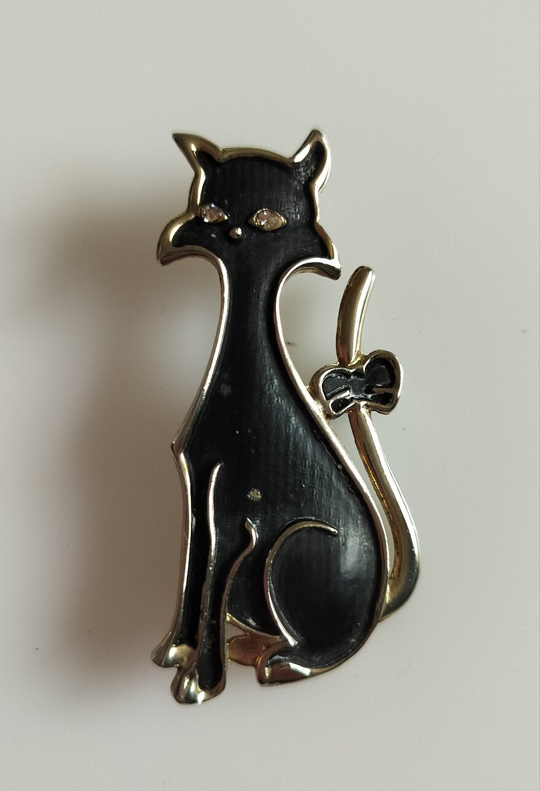 Vintage zwarte kat broche


Voor de kattenliefh, Verzenden, Overige materialen, Broche