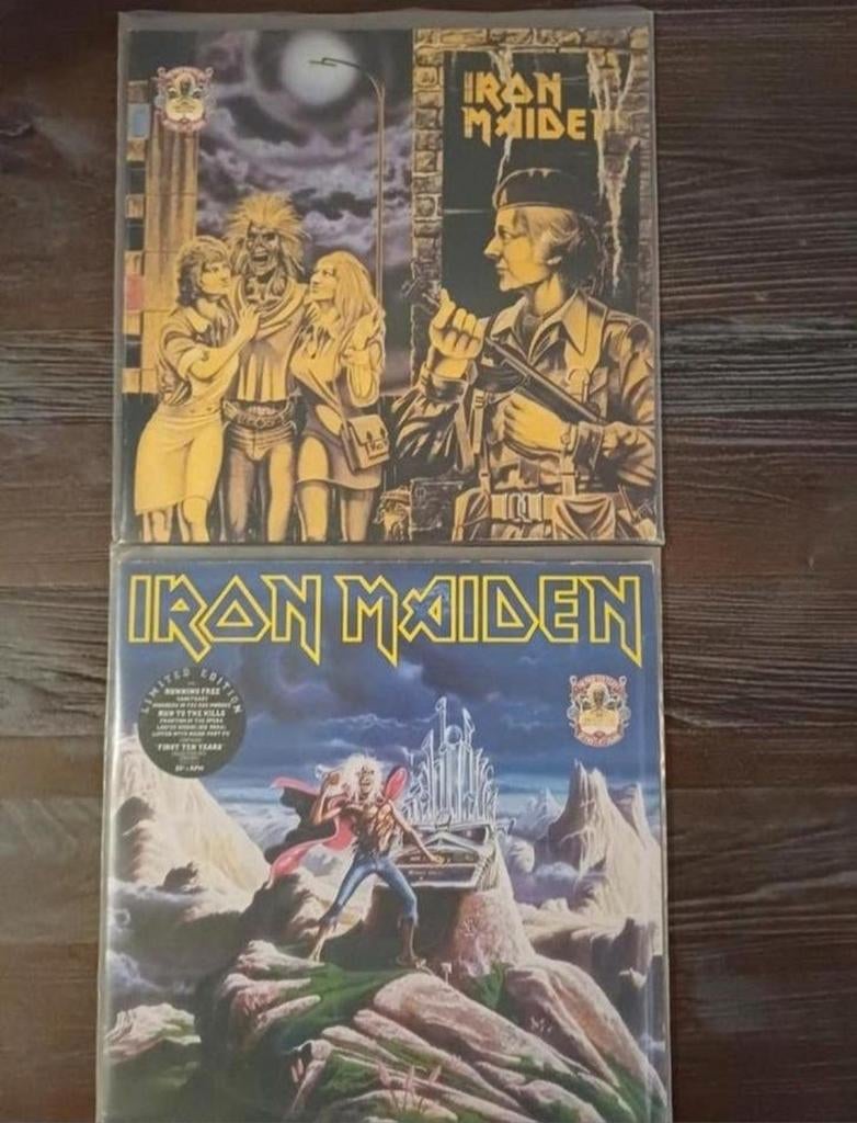 Iron Maiden - 2 x First Ten Years 12" vinyl, Ophalen of Verzenden