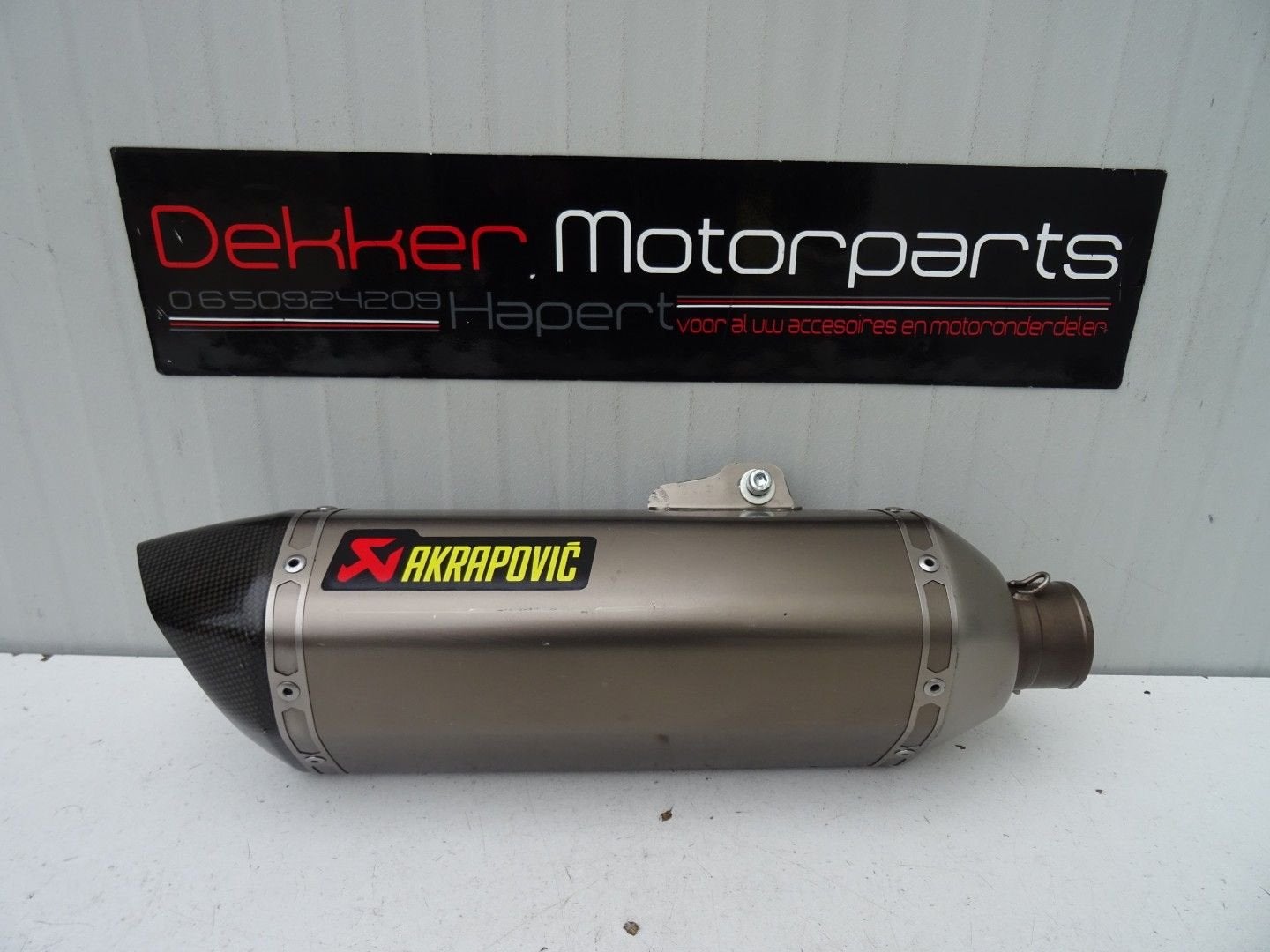 Losse Akrapovic Hexanogal Demper KTM RC390 2014-2015-2016, Gebruikt, -, -, Ophalen of Verzenden