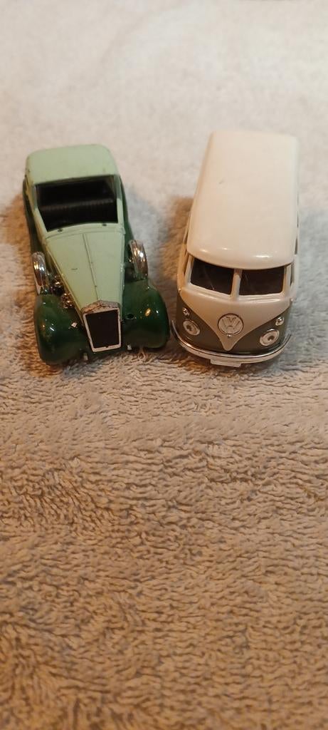 Solido  modelauto's: VW busje en klassieke auto, Ophalen of Verzenden