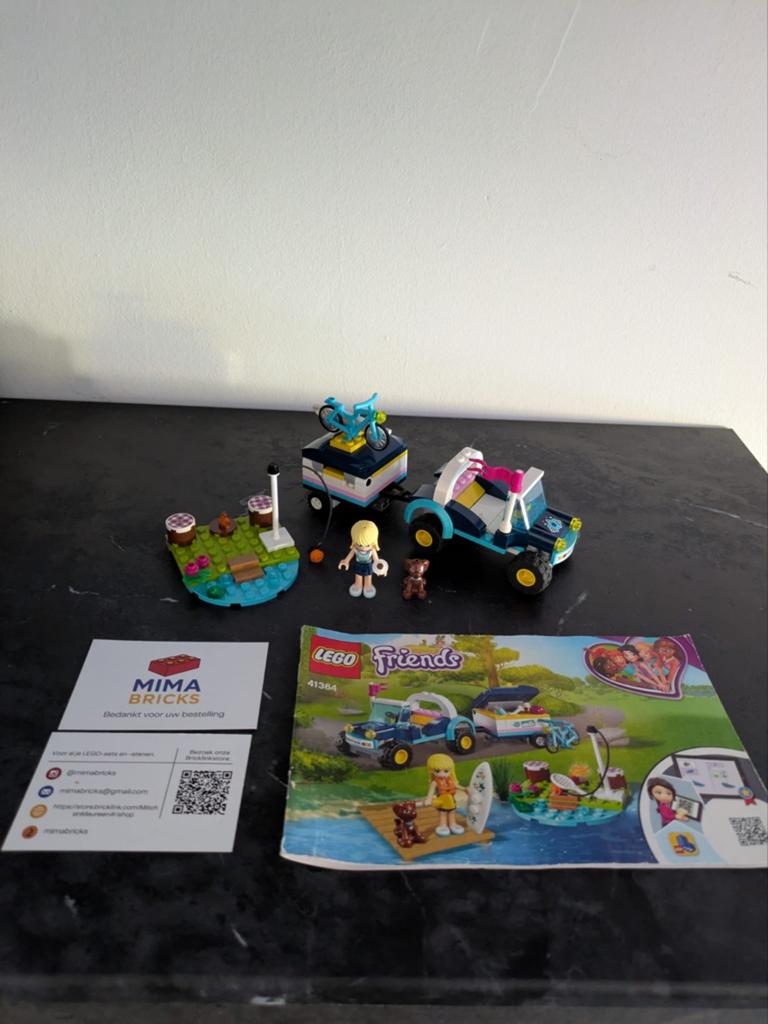 LEGO Friends 41364 Stephanie's Buggy & Trailer Complete Set, Gebruikt, Lego, Aastvej 1, 7190 Billund, Denmark, Friends