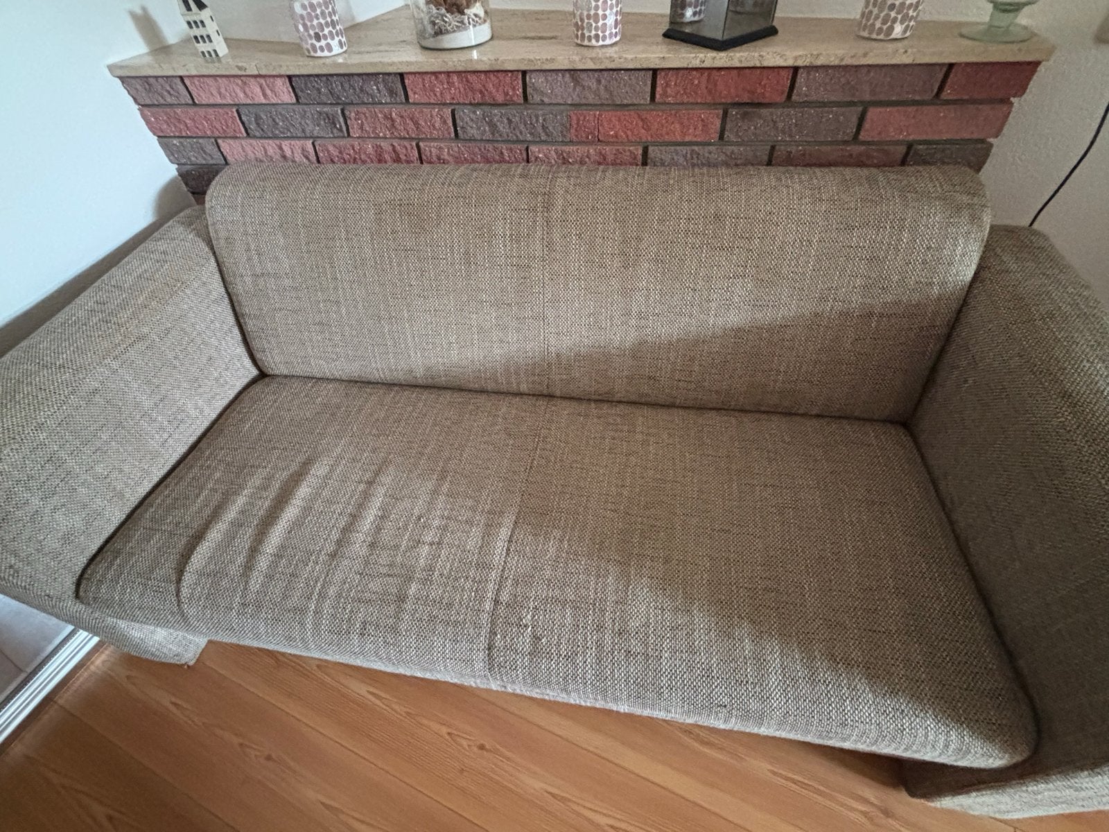 bank, Huis en Inrichting, Banken | Bankstellen, Ophalen, 150 tot 200 cm, Tweepersoons, 75 tot 100 cm