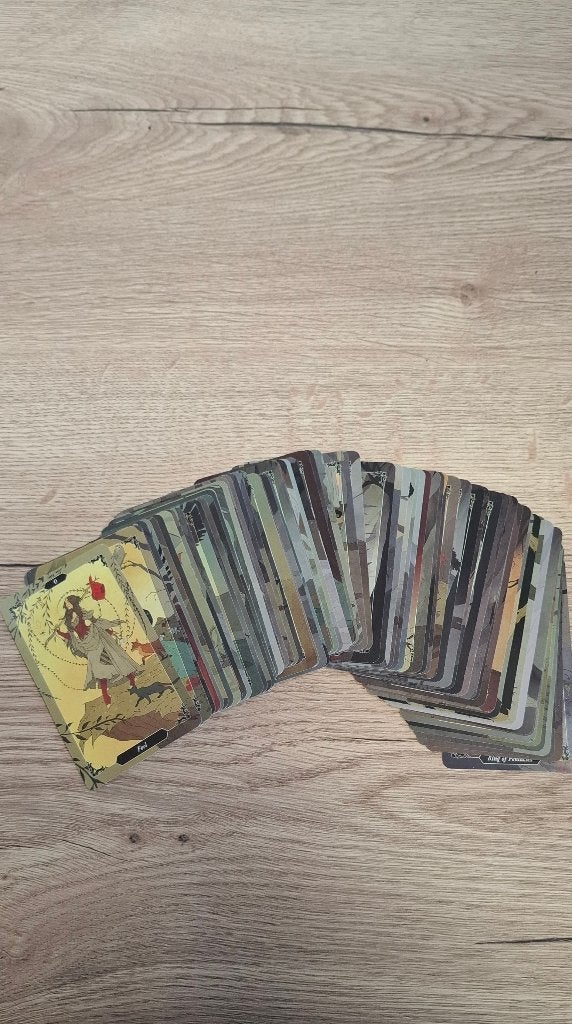 Mooie Tarotkaarten Set Dark Fantasy Illustraties, Onbekend, Tarot of Kaarten leggen, Overige typen, Ophalen of Verzenden