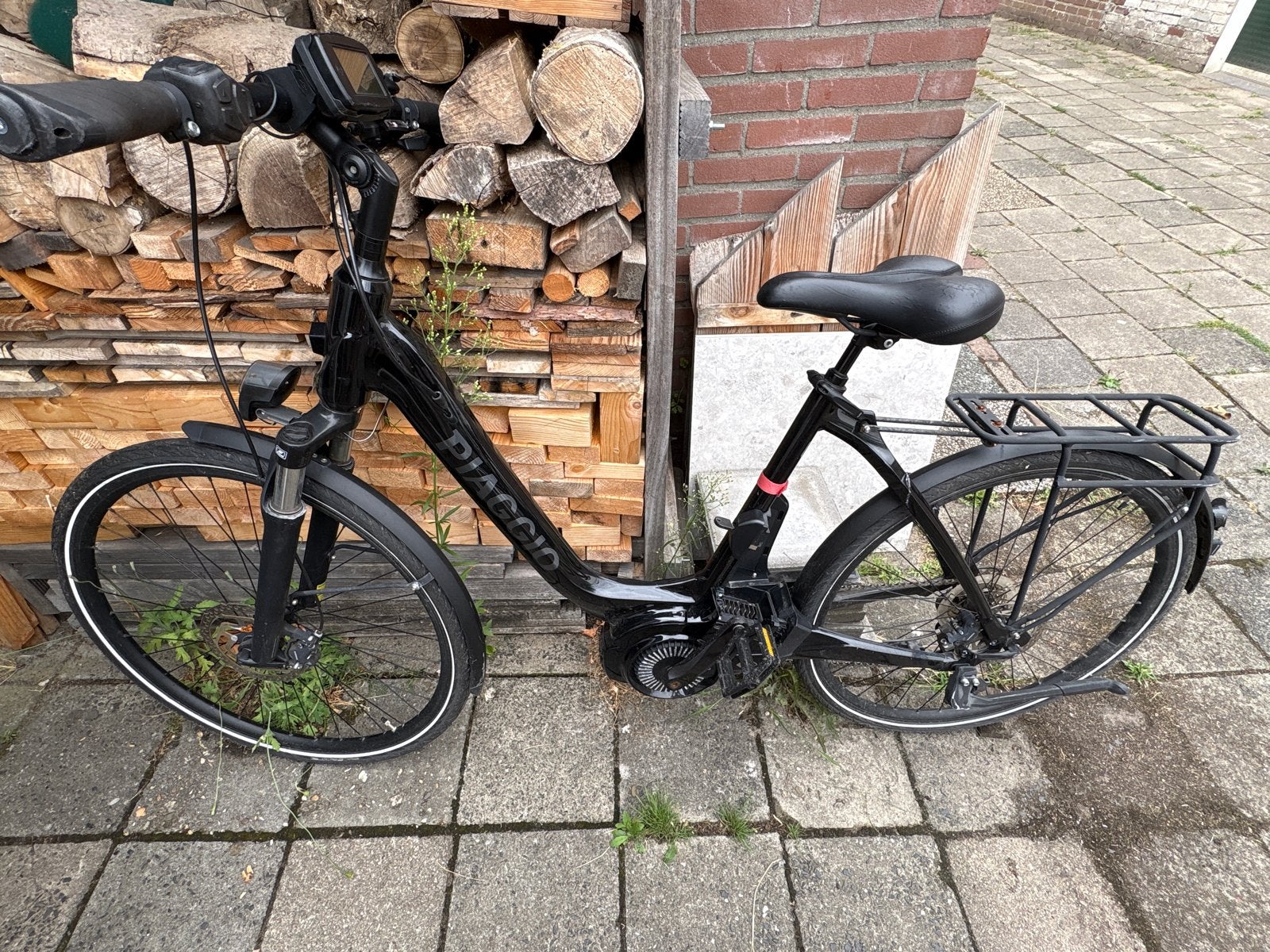 Piaggio Wi-Bike voor onderdelen - Zwart, Ophalen of Verzenden, Gebruikt, Overige merken
