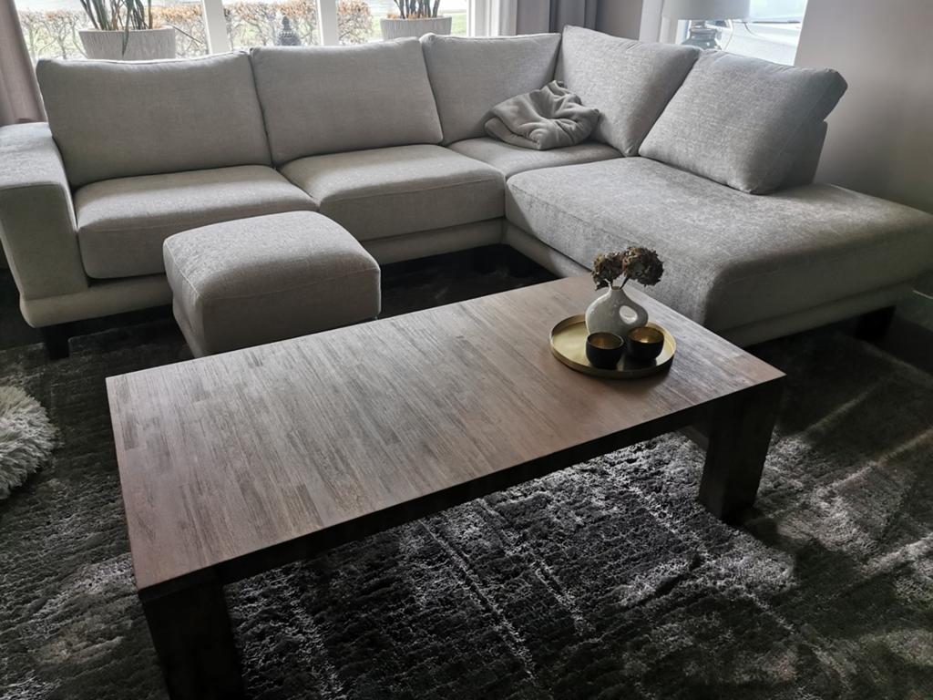 Henders & Hazel salontafel donkerbruin, Ophalen, Gebruikt