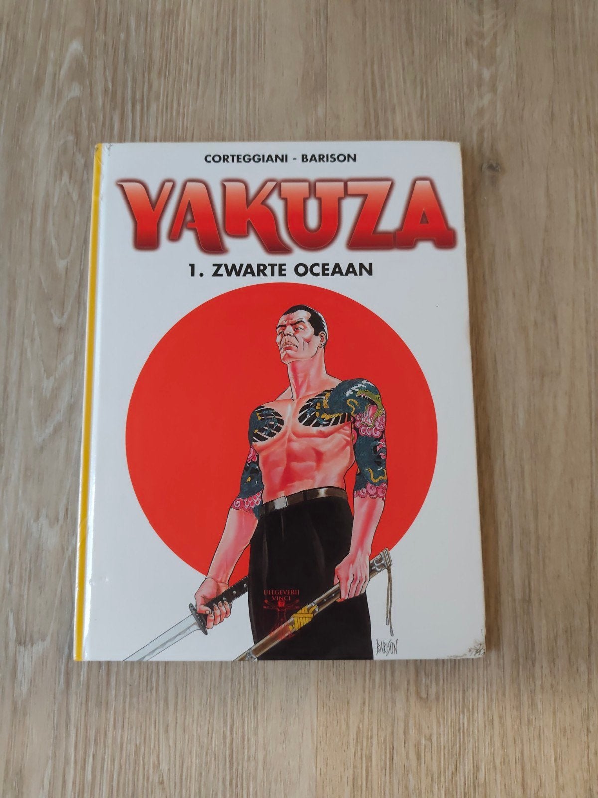 Yakuza: 1. Zwarte Oceaan - Corteggiani - Barison, Eén stripboek, Ophalen of Verzenden, Gelezen, Corteggiani - Barison