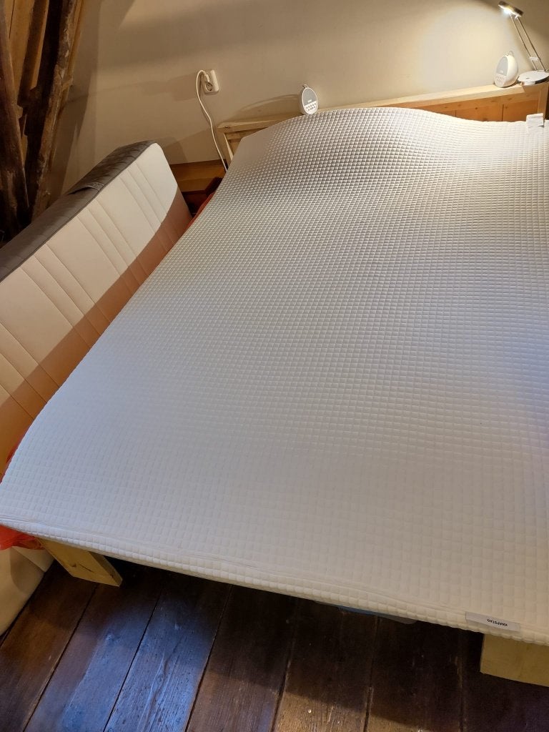 Ikea Knapstad matras topper 140x200, Huis en Inrichting, Ophalen, Gebruikt, Tweepersoons, 140 cm