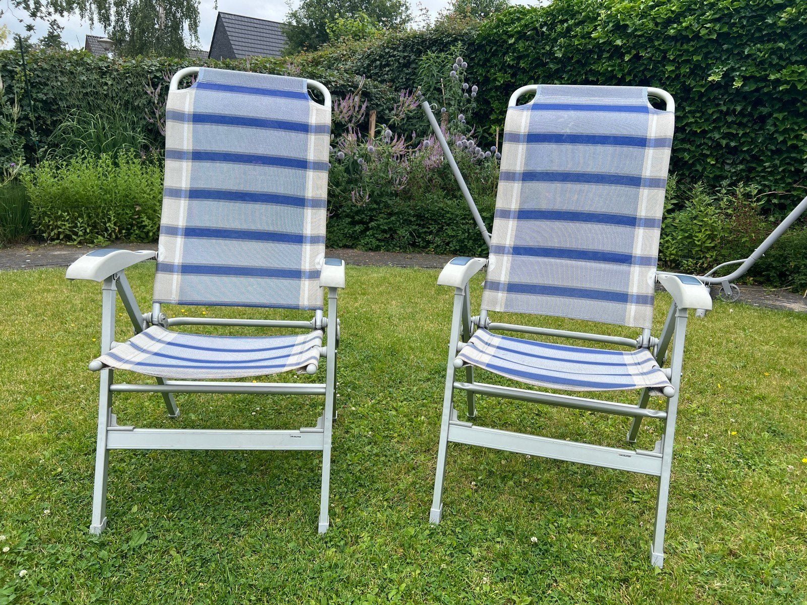 2 vrijbuiter campingstoelen vienna, Caravans en Kamperen, Ophalen, Campingstoel