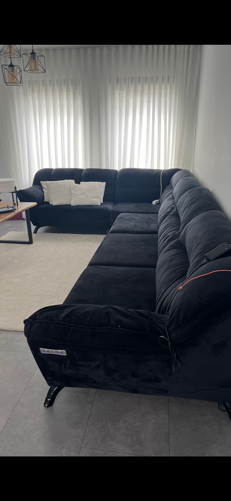 hoekbank, Huis en Inrichting, Banken | Sofa's en Chaises Longues, Ophalen of Verzenden, Zo goed als nieuw, Vierpersoons of meer