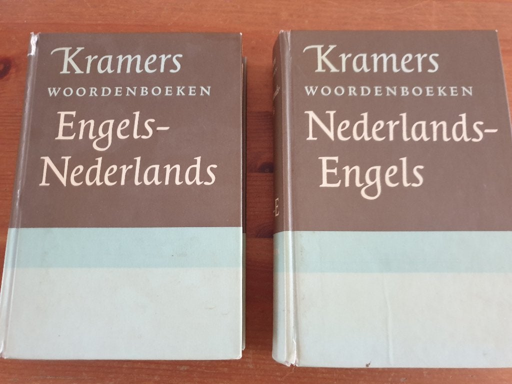 Kramer woordenboeken nederlands - engels, engels-nederlands, Boeken, Woordenboeken, Ophalen of Verzenden, Gelezen, Prisma of Spectrum