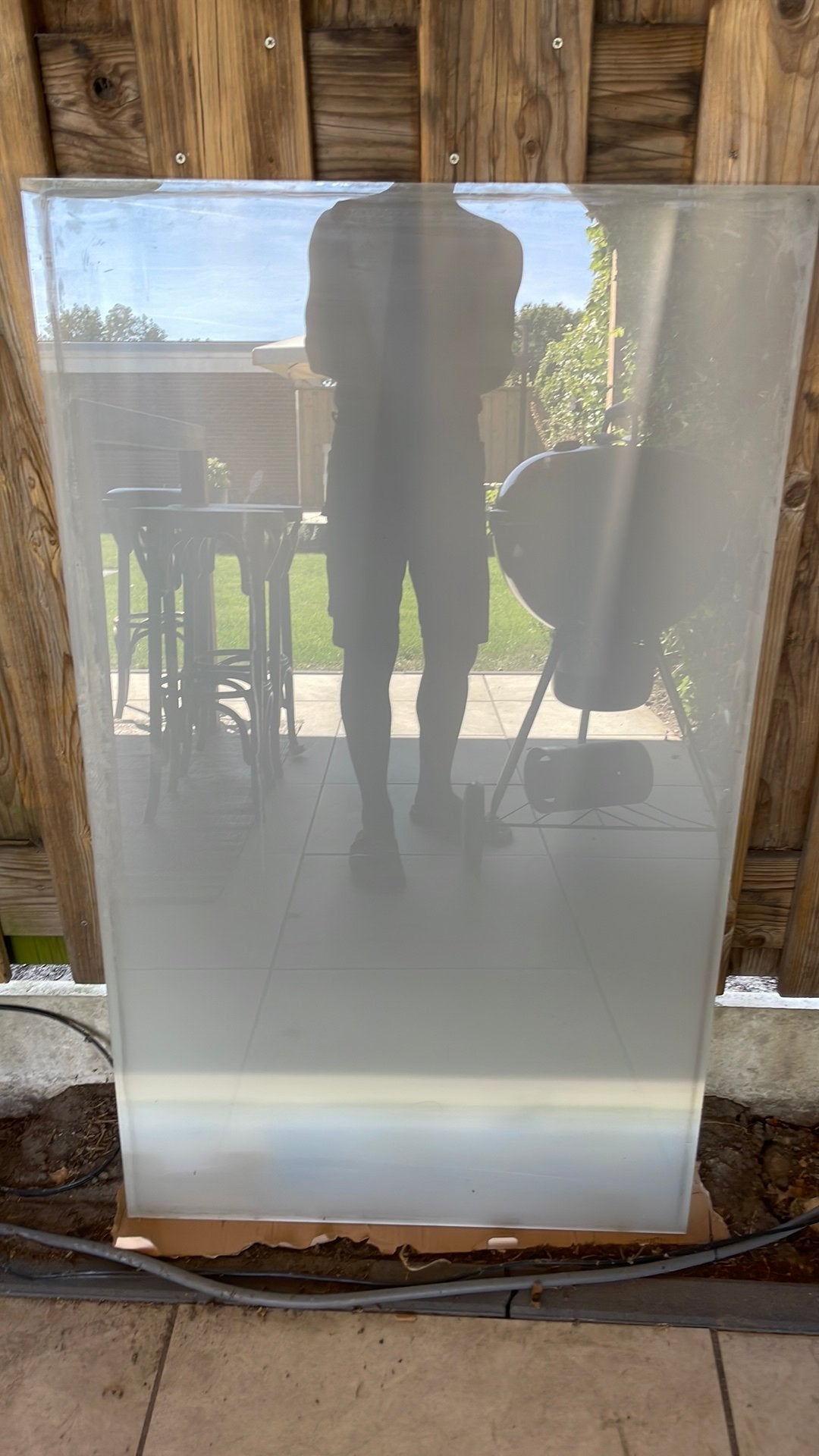 Gelaagde ruit., Ophalen, Zo goed als nieuw, Minder dan 80 cm, Gevelraam of Ruit