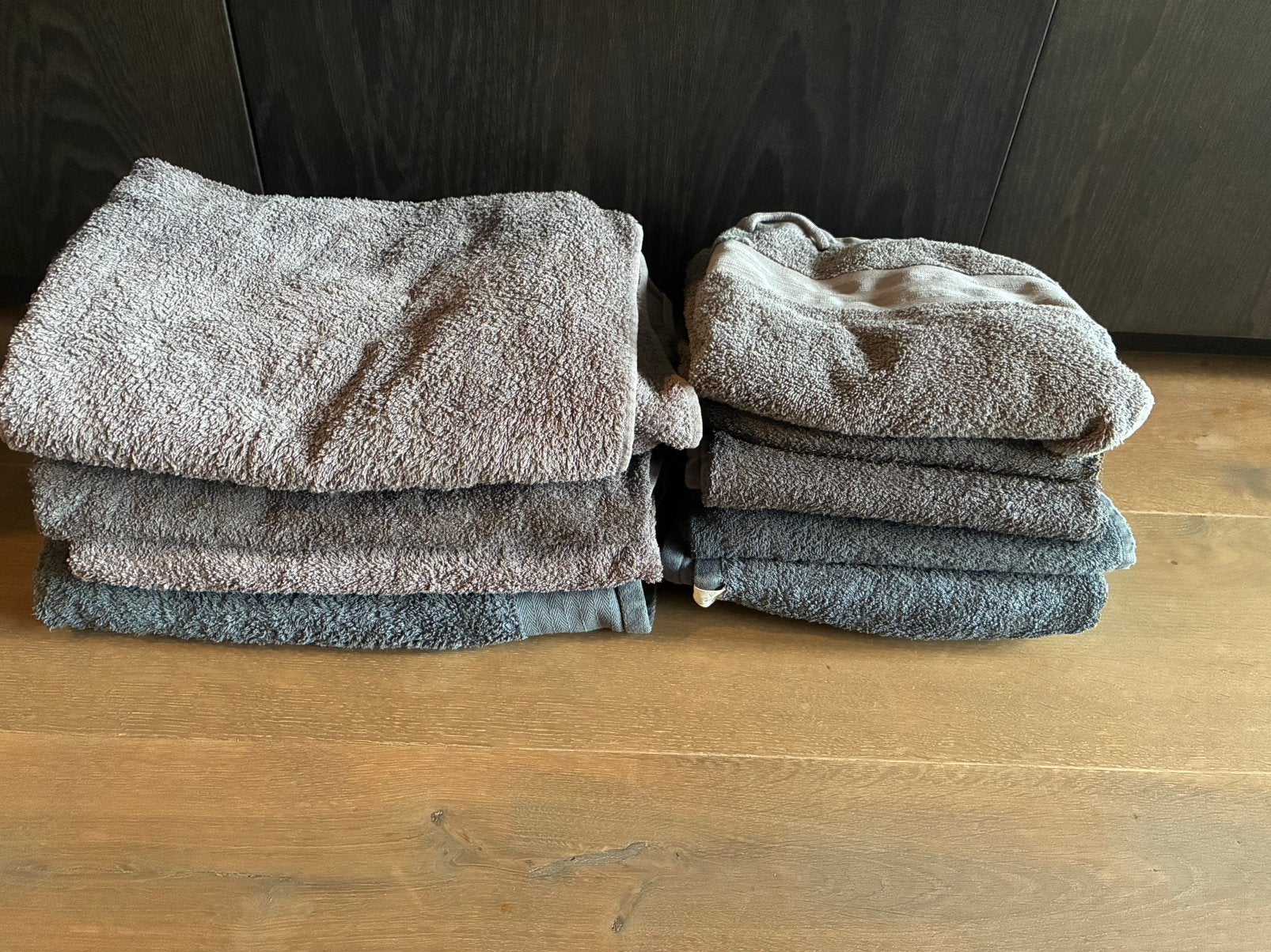 Set handdoeken (9 stuks), Gebruikt, Overige merken, Handdoek, Ophalen of Verzenden